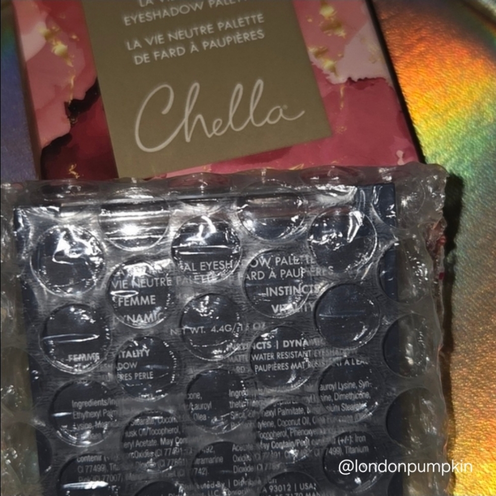 5/$25 NWT Chella La Vie Neutral Eyeshadow Palette - Picture 10 of 10
